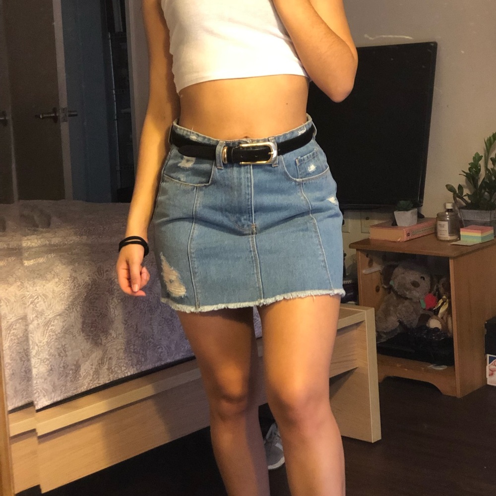Denim Jean skirt